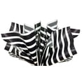 thumbnail image 1 of Papel Seda Premium Blanco y Negro a Rayas Paquete 24 Hojas, 1 of 4