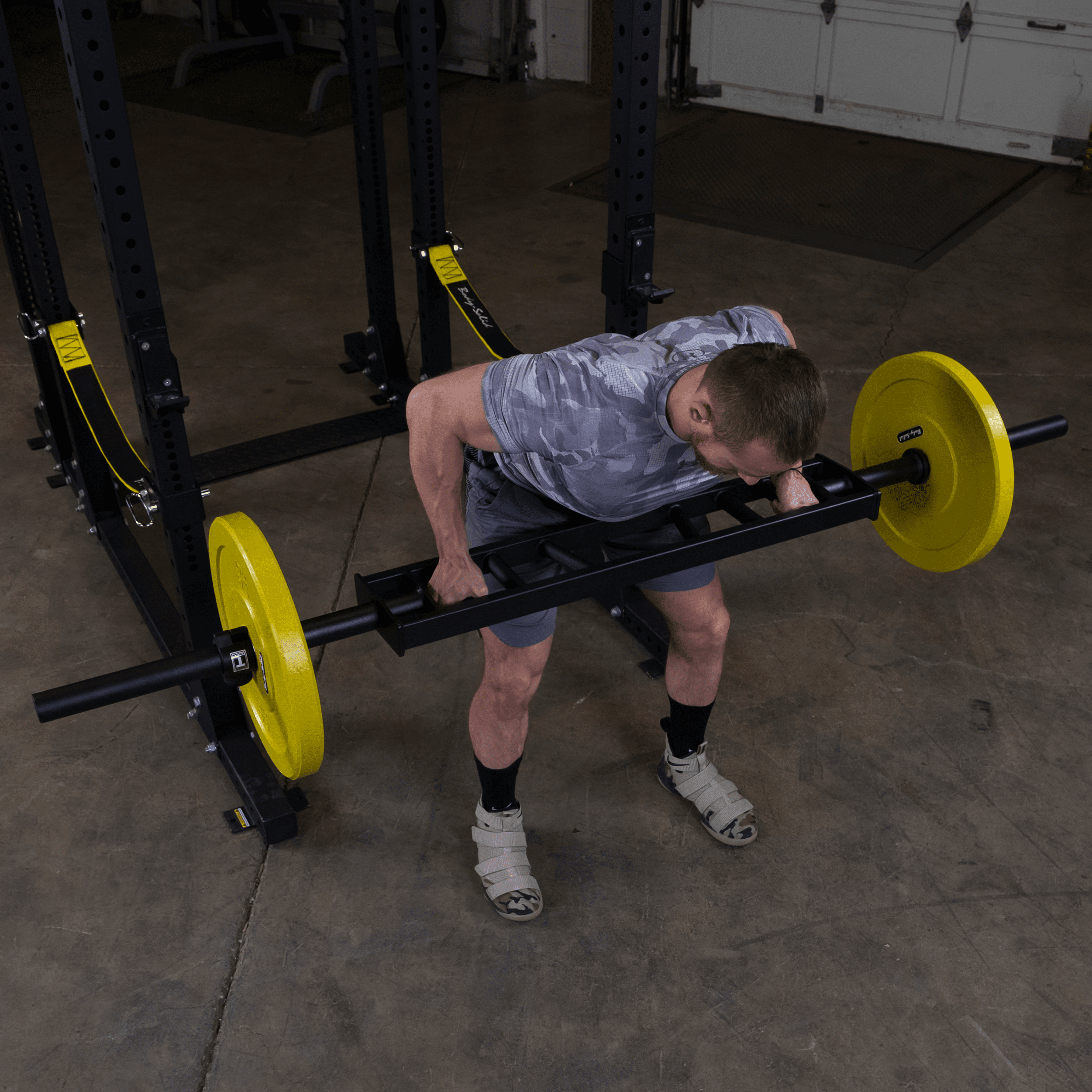 Body Solid OMG86 Multi Grip Football Olympic Bar