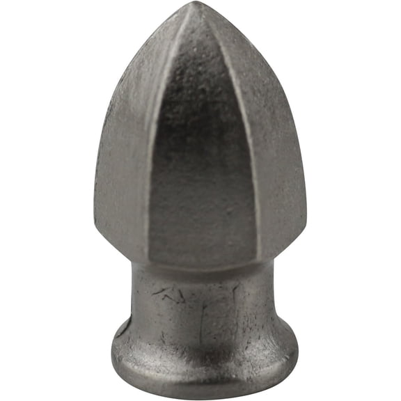 Urbanest Parasol Lamp Finial – 1 5/16 Inch Tall, Brushed Nickel– Decorative Lamp Shade Finial for Table & Floor Lamps- 1 Piece