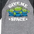 thumbnail image 3 of Toy Story - Aliens Give Me Space - Toddler And Youth Raglan Graphic T-Shirt, 3 of 4
