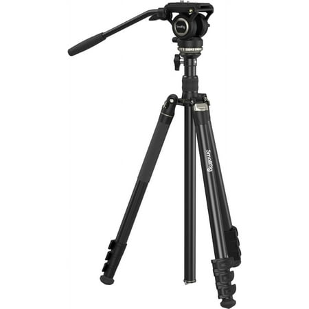 SmallRig CT210 4-Sections Aluminum Video Tripod Kit