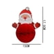 thumbnail image 2 of Decoraciones colgantes de Navidad, colgante de bolas de remolino de techo de muñeco de nieve y alce de Papá Noel para suministros de fiesta de árbol de Navidad Rojo Verde RV011031-01278SDJ, 2 of 5