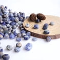 thumbnail image 4 of Sisamn Pierre de Cristal Polie Roulée Sodalite Bleue, 4 of 6