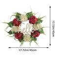 thumbnail image 4 of Barhoo Wreath for Wall Clearance! Hydrangea Wreaths Decor Front Door Flowers Window Wreaths Hydrangea Home Flower Artificial Window Decorative Wreath Wreaths for Front Door Clearance Sale, 4 of 6