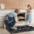 thumbnail image 5 of Black Kitchen Rugs and Mats, Anti-Fatigue Kitchen Rug Set of 2 Farmhouse Cushioned Kitchen Floor Mat, Standing Kitchen Mat Waterproof Non-Slip Mat, Black White Kitchen Decor - 17x30 and 17x47 Inch, 5 of 6