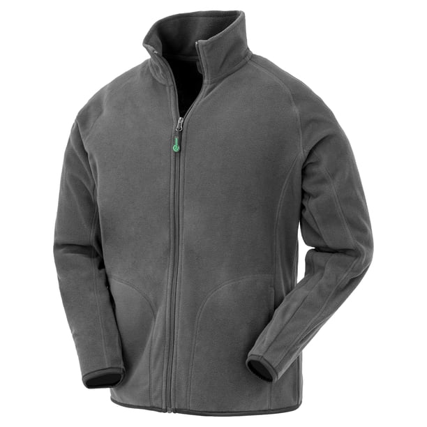 Result Genuine Recycled - Chaqueta de Micropolar para Hombre (Gris)