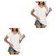 thumbnail image 3 of Sonducket Camiseta de algodón para mujer, Top de verano, escuela, viaje, playa, vacaciones, deportes, senderismo, compras, moda, ropa de diario Type1 NO1, 3 of 6
