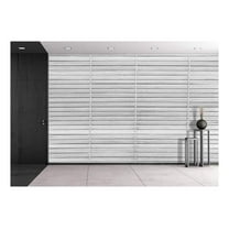 wall26 - White Natural Bamboo Mat Seamless Background and Texture - Removable Wall Mural | Self-Adhesive Large Wallpaper - 66x96 inches