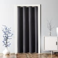 thumbnail image 1 of Cortinas opacas para puerta ChrisDowa, color gris oscuro, 86 x 203 cm, 1 panel, 1 of 9