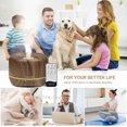 thumbnail image 2 of Aromatherapy Essential Oil Diffuser for Room: Air Humidifier Aroma Scent Cool Mist Diffuser Colorful Lights Wood Cute Small Large Waterless Auto Off Ultrasonic Diffusers for Home Bedroom (300ml), 2 of 8