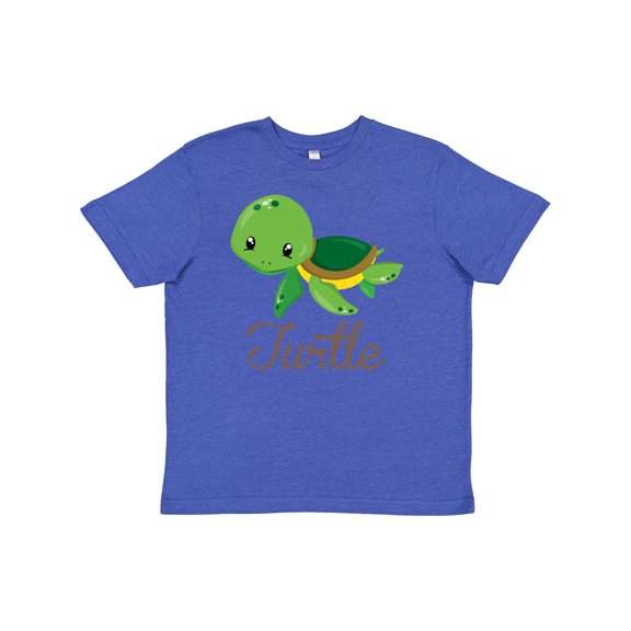 Inktastic Little Turtle Youth T-Shirt