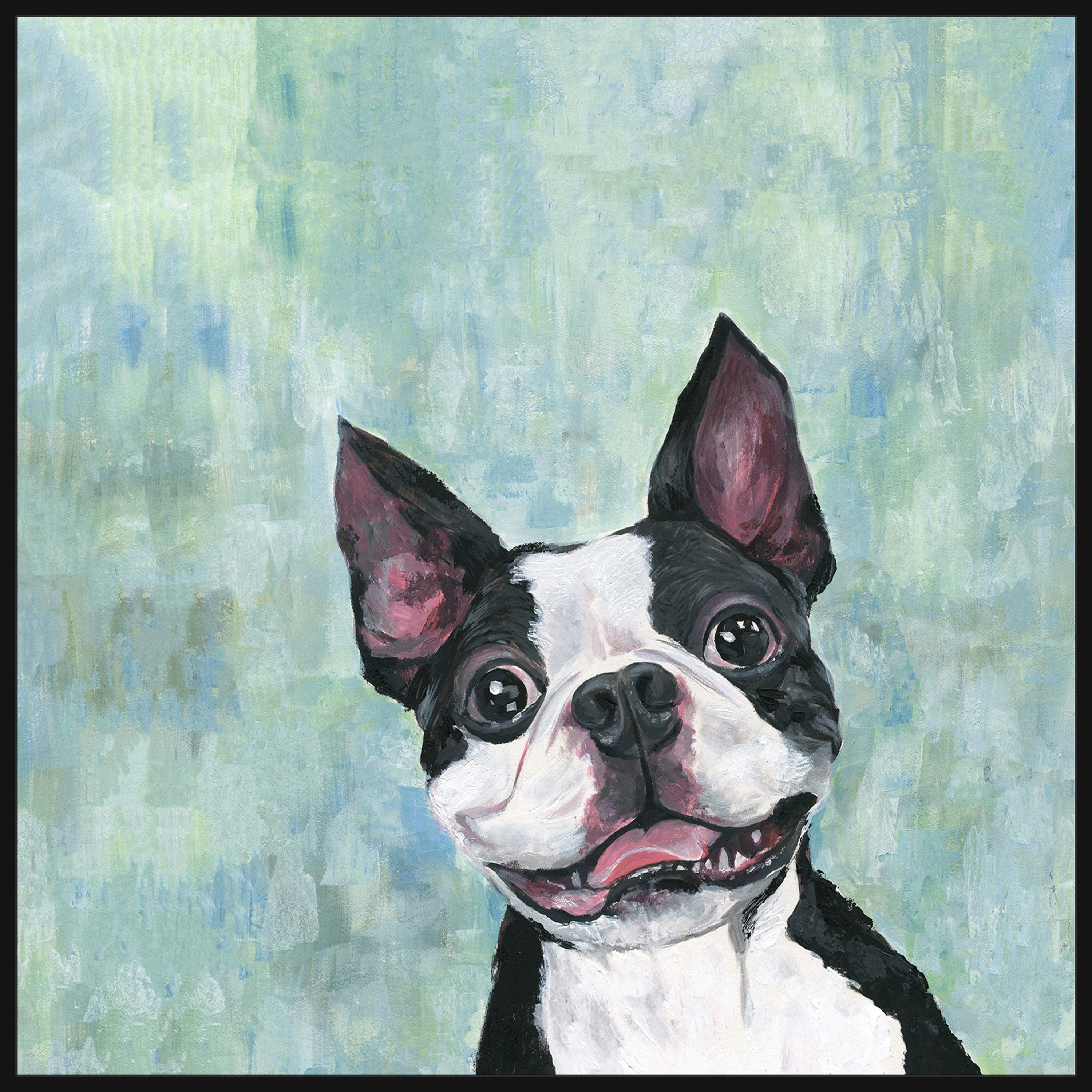 Marmont Hill "Surprise!" Floater Framed Painting Print on Canvas