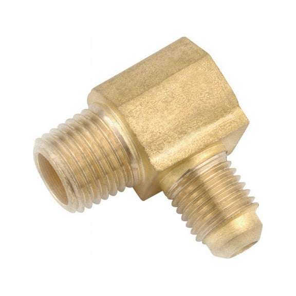 714049-0808 Brass Flare Elbow, Lead-Free, 1/2 x 1/2-In. MIP - Quantity 1
