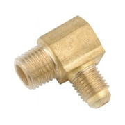 714049-0808 Brass Flare Elbow, Lead-Free, 1/2 x 1/2-In. MIP - Quantity 1