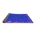 thumbnail image 2 of Ahgly Company Indoor Round Abstract Purple Modern Area Rugs, 5' Round, 2 of 4