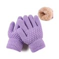 thumbnail image 1 of wonima44 JANGANNSA Cold Weather Kids Gloves Warm Knitted Children Magic Glove With Fleece Lining Winter Gloves For Boys Girls, 1 of 1