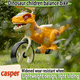 thumbnail image 2 of Bicicleta para niños, bicicleta de equilibrio con forma de dinosaurio, andador para bebés de 1 a 8 años, patinete de pedales, regalo de cumpleaños para niños y niñas, triciclo, 2 of 5