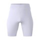 thumbnail image 4 of Ceisia Men's Quick Dry Compression Training Shorts 5 Inch Athletic Tights with Back Zipper Pocket for Summer White L Gifts, 4 of 4