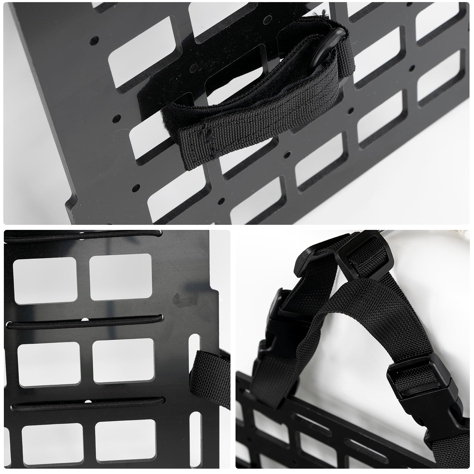 AUTOXBERT Vehicle Car Seat Back Organizer Rigid MOLLE Panel Universal