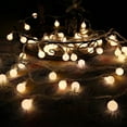 thumbnail image 3 of Waterproof LED Round String Light Fairy Light Starry Light Led Fairy Lights for Home Christmas Decoration Party DIY 5 Meters, 3 of 8