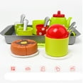 LYTiang Pretend Play Tea Set Learning Cookware Playset Indoor Toys for
