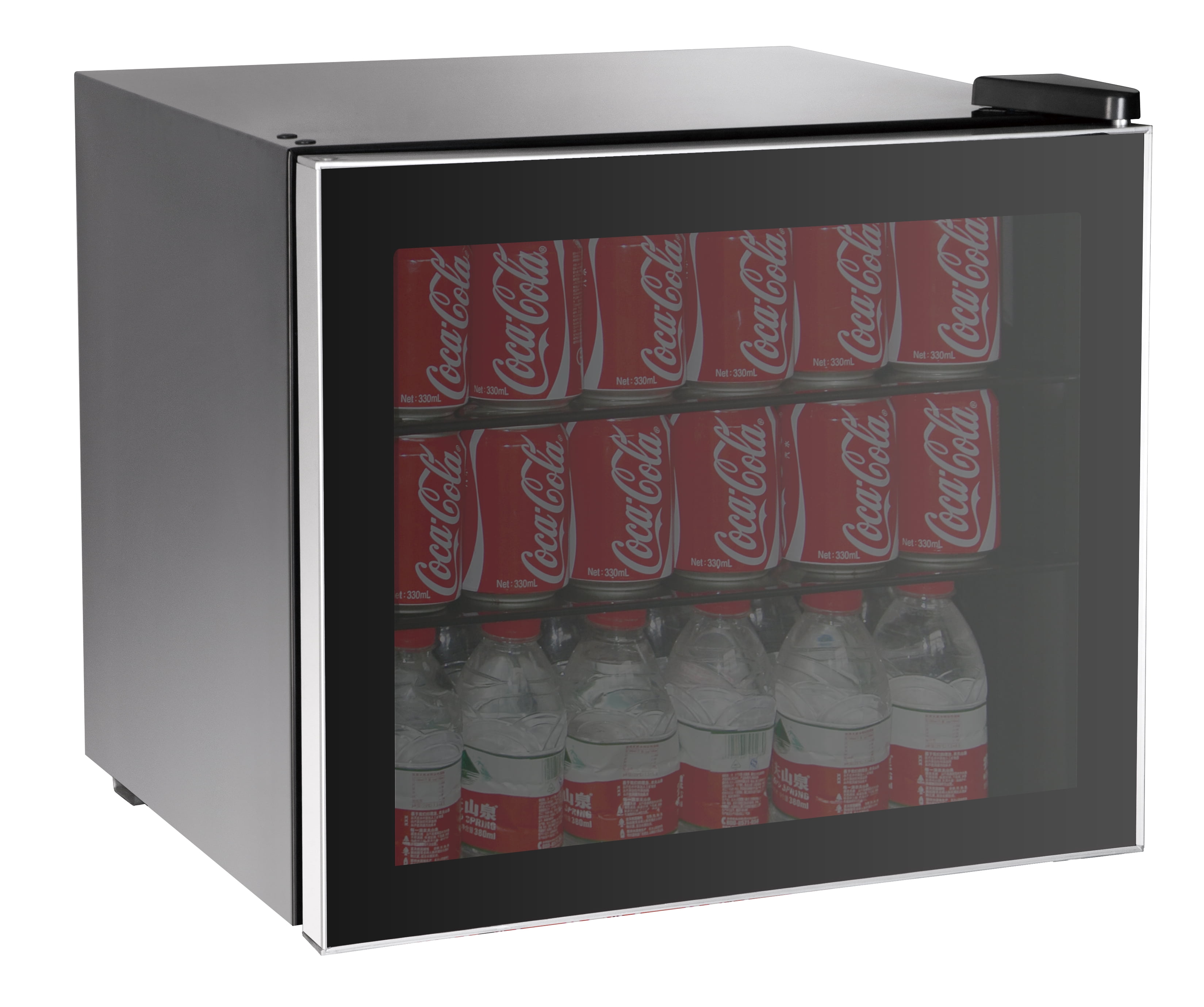 Frigidaire 70 Can Beverage Refrigerator, Black