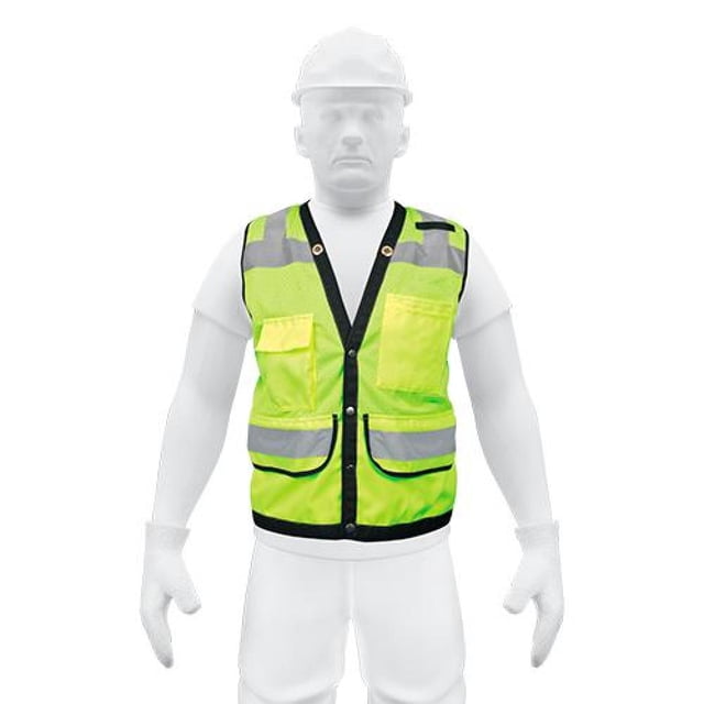 CHALECO VERDE REFORZADO TALLA MEDIANA TRUPER 13482 Truper CHS-800V-M