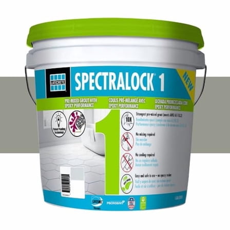 Laticrete Spectralock 1 Pre-Mixed Grout - 1 Gallon - Natural Grey