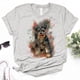 thumbnail image 5 of Camiseta de Schnauzer para mujer, camisetas de anime, ropa de calle divertida para mujer, 5 of 5