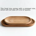 thumbnail image 4 of Toystoory para servir Utensilios de cocina Artesanía Forma ovalada Accesorios decorativos para el hogar Bandeja de alimentos Palé de Organizadores de utensilios de cocina, 4 of 6