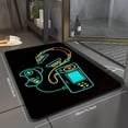 thumbnail image 3 of 1pc Area Rug, Game Set Pattern, Living Room Bedroom Game Console Anti Slip Floor Mat, Game Console Print Pattern Floor Mat, 3 of 5