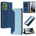 thumbnail image 2 of Funda FOXDOCK para Motorola Moto G06 de Cuero Premium Bicolor con Ranuras RFID, Carcasa Tipo Billetera Antigolpes y Soporte Plegable, 2 of 6