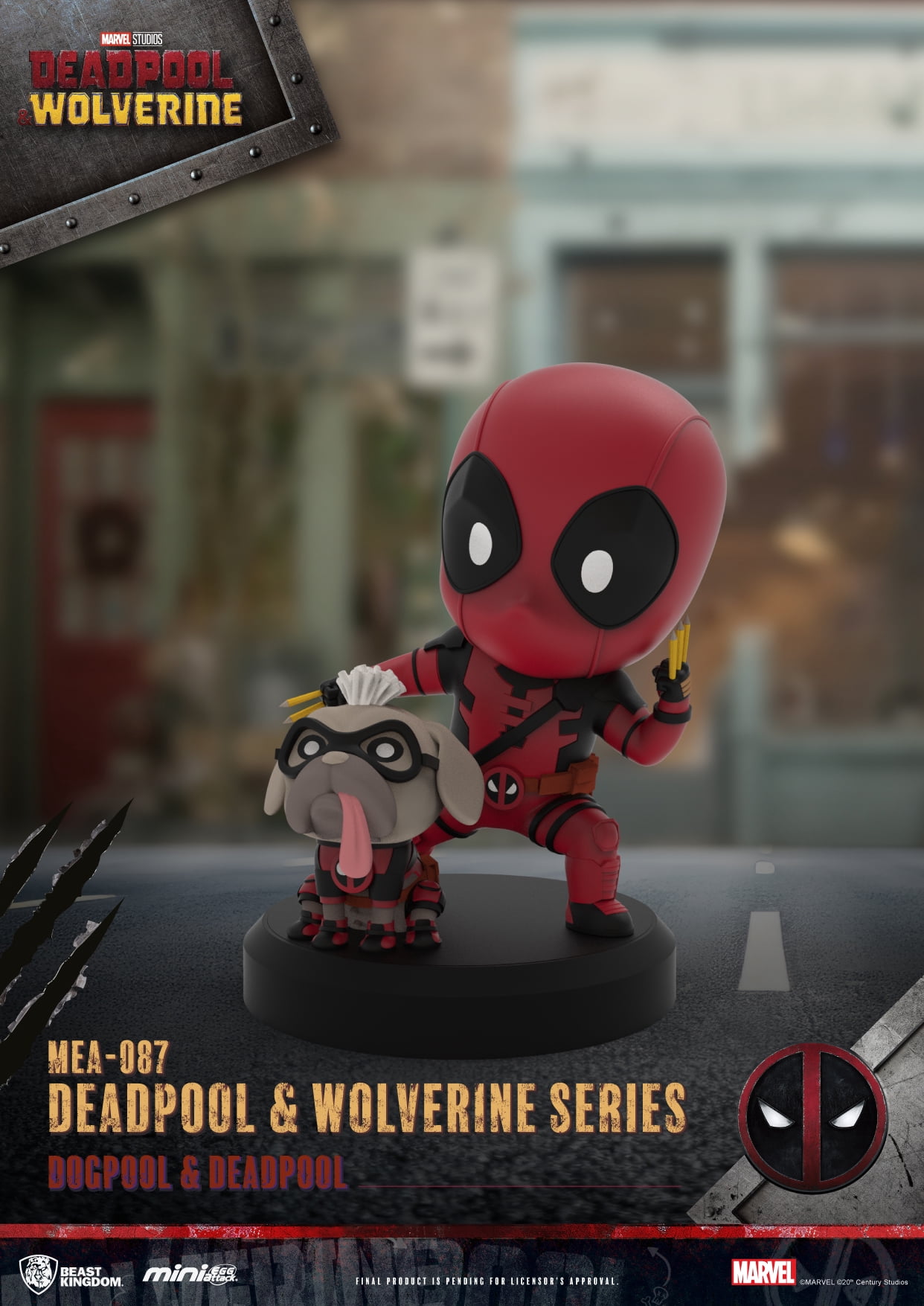 Deadpool & Wolverine series Blind box set (6pcs)