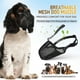 thumbnail image 3 of Bozal de malla para perro, ajustable, suave, mediano, para evitar mordeduras y masticaciones, transpirable, talla L, 3 of 7