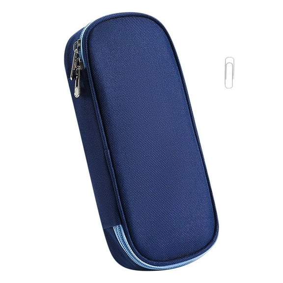 Qiweii Large Capacity Pencil Case – Zippered Multi-Functional Pen Pouch, Soft & Portable Pencil Bag