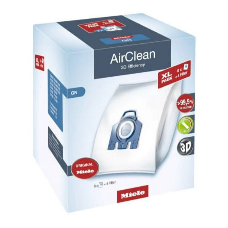 Miele HyClean 3D Efficiency FJM Vacuum Cleaner Bags - Pack of 4 for sale  online