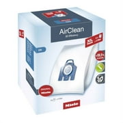 Miele AirClean 3D Efficiency Dust Bag, Type GN, XL Pack, 8 Bags and 4 Filters