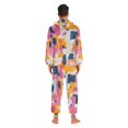 thumbnail image 4 of FORMRS Onesies Pajama for Adults Unisex Hoodie Winter Jumpsuit One Piece Sleepwear, Sizes S-2XL, Art Geometric, 4 of 7