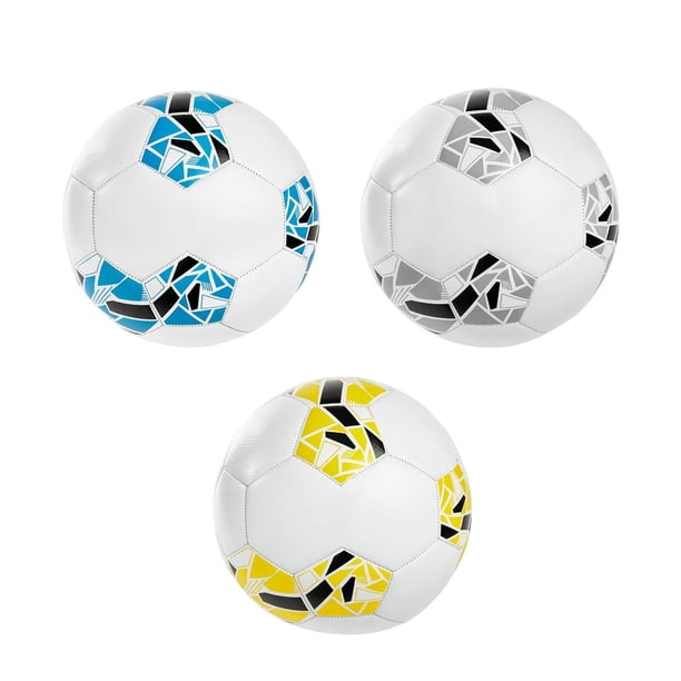 Paquete con 50 piezas de Balón de fútbol ligero TPU cosido duradero - Cafú amarillo 5
