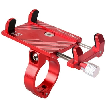 Adjustable & Rotating, Universal GPS & Cell Phone Holder for Mountain Bikes Aluminum Bike Phone Mount