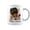 Light Green, variant on Third Grade Here I Come Afro Girl Messy Bun Back To School Coffee Mugs
