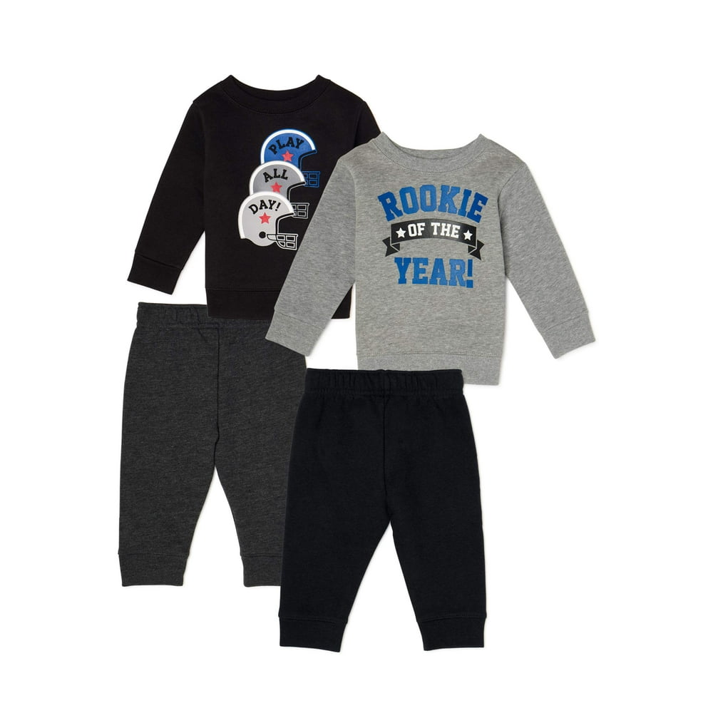 Garanimals Garanimals Baby Boy Sweatshirt & Sweatpants Outfit Set
