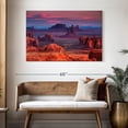 thumbnail image 3 of Elephant Stock Monument Valley Desert Landscape Wall Art - Horizontal Canvas Wall Art - Living Room Wall Decor - Places Canvas - Brown And Orange Decor - 48" x 32", 3 of 8