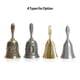 thumbnail image 1 of Multifunctional Hand Bell Call Bell Musical Instrument with Floral Pattern for Home School Church Restaurants, 1 of 4