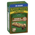 thumbnail image 1 of Nature Valley Lunchbox Granola Bars, Double Chocolate, Kids Snacks, Value Pack, 28 Bars, 1 of 12