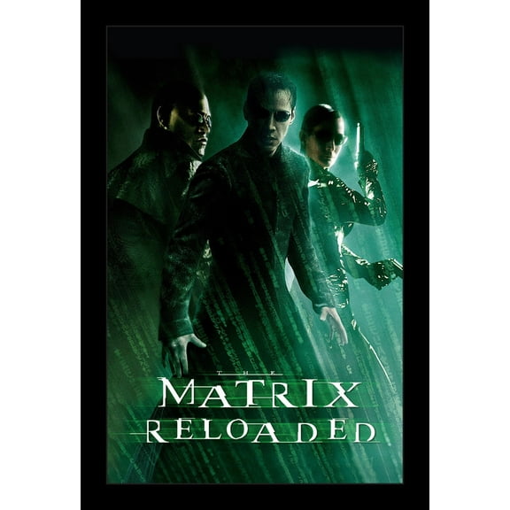 THE MATRIX RELOADED - 11x17 Framed Movie Poster