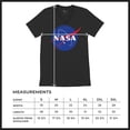 thumbnail image 7 of NASA Meatball Logo Men's V-Neck T-shirt Iconic American Astronaut Space Souvenir, 7 of 7