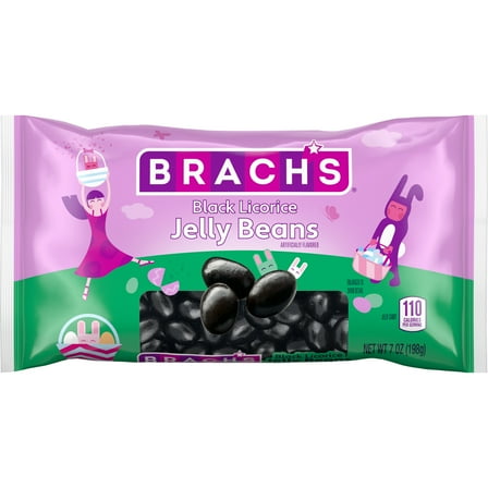 Brach's Easter Black Jelly Beans, 7oz
