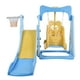thumbnail image 1 of Juego de columpio escalador para niños, columpio con tobogán para niños pequeños y bebés, columpio con tobogán para interiores elaborado con cuidado, 1 of 8
