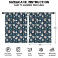thumbnail image 2 of Blackout Kids Curtains,Dark Blue Star Fairy Pattern Childrens Insulated Curtains Set Of 2,Bedroom Essentials,Toddler Room Decor 42"x54", 2 of 5